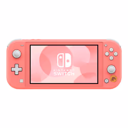 Nintendo Switch Lite Animal Crossing: New Horizons Isabelle Aloha Edition console de jeux portables 14 cm (5.5") 32 Go Écran tactile Wifi Corail - Vue supplémentaire 3