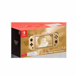 Nintendo Switch Lite Hyrule Edition, Nintendo Switch Lite, NVIDIA Custom Tegra, 768 MHz, Or, Analogique/Numérique, Croix dire ...