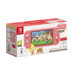Nintendo Switch Lite Animal Crossing: New Horizons Isabelle Aloha Edition console de jeux portables 14 cm (5.5") 32Go Écran tactile Wifi Corail