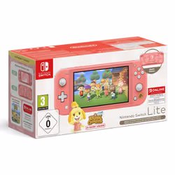 Nintendo NIN10014342, Nintendo Switch Lite, NVIDIA Custom Tegra, Corail, Analogique/Numérique, Capture button, Croix directio ...