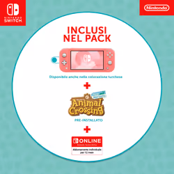 Nintendo NIN10014342 console de jeux portables 14 cm (5.5") 32Go Écran tactile Wifi Corail