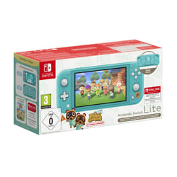 Nintendo Switch Lite Animal Crossing: New Horizons Timmy & Tommy Aloha Edition console de jeux portables 14 cm (5.5") 32Go Écran tactile Wifi Turquoise
