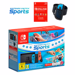 Nintendo Switch Sports Set console de jeux portables 6.2" 32Go Écran tactile Wifi Bleu, Gris, Rouge