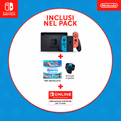 Nintendo NIN10014486 console de jeux portables 6.2" 32Go Écran tactile Wifi Multicolore