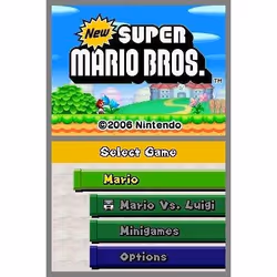Nintendo New Super Mario Bros., Nintendo DS, Tout le monde, Support physique