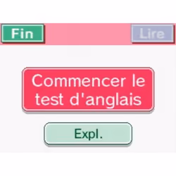 Nintendo English Training, NDS Nintendo DS