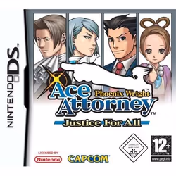 Nintendo Phoenix Wright: Ace Attorney Justice for All, Nintendo DS