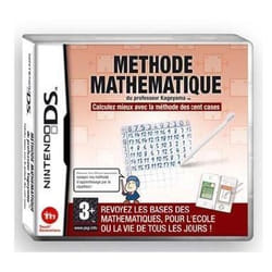 Méthode Mathématique du Professeur Kageyama - Jeu Nintendo DS