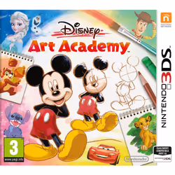 Nintendo Disney Art Academy, Nintendo 3DS, Tout le monde, Support physique
