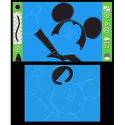 Nintendo Disney Art Academy Standard Allemand, Anglais, Espagnol, Français, Italien Nintendo 3DS - Vue supplémentaire 7