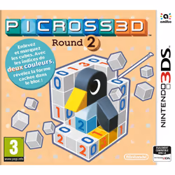 Nintendo Picross 3D: Round 2, Nintendo 3DS, Tout le monde, Support physique