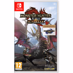 Nintendo Monster Hunter Rise Sunbreak Set, Nintendo Switch, Mode Multiplayer, T (Teen)