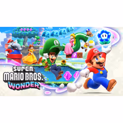 Nintendo Super Mario Bros. Wonder Standard Allemand, Néerlandais, Anglais, Espagnol, Français, Italien, Japonais, Coréen, Portugais, Russe Nintendo Switch