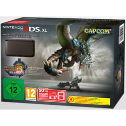 Nintendo 3DS XL + Monster Hunter 3 console de jeux portables 4.88" Tactile Wifi Noir
