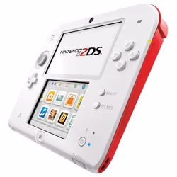 Nintendo 2DS, Pack Animal Crossing New Leaf console de jeux portables 7,67 cm (3.02") Écran tactile Wifi Rouge, Blanc
