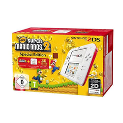 Nintendo 2DS + New Super Mario Bos.2 console de jeux portables 8,97 cm (3.53") Écran tactile Wifi Blanc