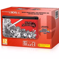Nintendo 3DS XL - Super Smash Bros Edition, New Nintendo 3DS XL, Rouge, Analogique/Numérique, Croix directionnelle, LCD, 11,9 ...
