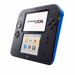 Nintendo 2DS + Mario Kart 7 console de jeux portables 8,97 cm (3.53") Écran tactile Noir, Bleu