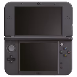 Nintendo New 3DS XL, New Nintendo 3DS XL, Noir, Métallique, Analogique/Numérique, Touche Retour, Croix directionnelle, Bouton ...