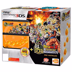 Nintendo New 3DS + Dragon Ball Z: Extreme Butoden Pack, New Nintendo 3DS, ARM11, 268 MHz, 256 Mo, Noir, Analogique/Numérique