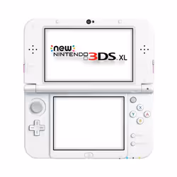 Nintendo New 3DS XL console de jeux portables 4.88" Tactile Wifi Rose, Blanc