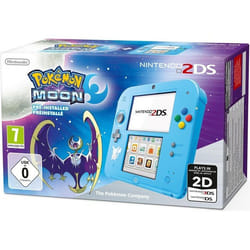 Nintendo 2DS + Pokémon Moon console de jeux portables 7,67 cm (3.02") Écran tactile Wifi Bleu