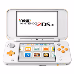 Nintendo New 2DS XL, New Nintendo 2DS XL, Orange, Blanc, Croix directionnelle, LCD, 12,4 cm (4.88"), 400 x 240 pixels