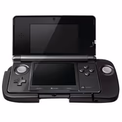 Nintendo Circle Pad Pro, Manette de jeu, 3DS, Analogique, Avec fil, Noir