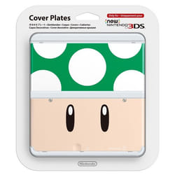 Nintendo New 3DS Cover 008 Housse Vert, Blanc