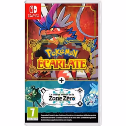 Pokémon Jeu vidéo pour Switch Scarlet + The Hidden Treasure of Area Zero (FR)
