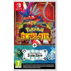 Pokémon Jeu vidéo pour Switch Scarlet + The Hidden Treasure of Area Zero (FR)