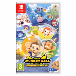 Nintendo Super Monkey Ball Banana Rumble (Switch), Nintendo Switch, Mode Multiplayer, Support physique