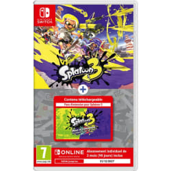 Nintendo Splatoon 3 + Pass d'extension Code de téléchargement