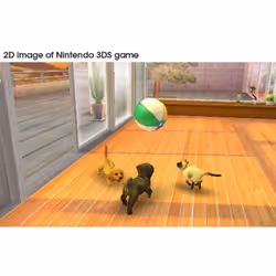 Nintendo Nintendogs + Cats Bouledogue Français Standard Allemand, Anglais, Espagnol, Français, Italien, Néerlandais, Portugais, Russe Nintendo 3DS - Vue supplémentaire 6