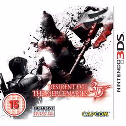 Nintendo Resident Evil: The Mercenaries 3D, 3DS, Nintendo 3DS, Mode Multiplayer, T (Teen)