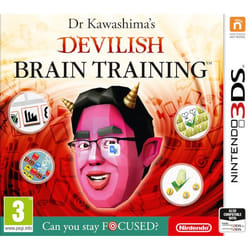 Nintendo Dr Kawashima's Devilish Brain Training: Can You Stay Focused?, 3DS Standard Nintendo 3DS