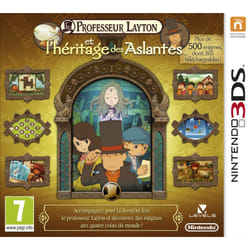 Nintendo Professeur Layton et l'Héritage des Aslantes Standard Allemand, Anglais, Espagnol, Français, Italien Nintendo 3DS