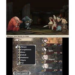 Nintendo Bravely Default Standard Allemand, Anglais, Espagnol, Français, Italien Nintendo 3DS