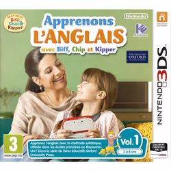 Nintendo Apprenons l'anglais avec Biff, Chip et Kipper Vol.1, Nintendo 3DS, Support physique