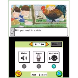 Nintendo Apprenons l'anglais avec Biff, Chip et Kipper Vol.1 Standard Allemand, Anglais, Espagnol, Français, Italien, Portugais Nintendo 3DS - Vue supplémentaire 4