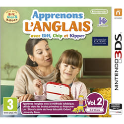 Nintendo Apprenons l'anglais avec Biff, Chip et Kipper Vol.2 Standard Allemand, Anglais, Espagnol, Français, Italien, Portugais Nintendo 3DS