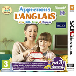 Nintendo Apprenons l'anglais avec Biff, Chip et Kipper Vol.3 Standard Allemand, Anglais, Espagnol, Français, Italien, Portugais Nintendo 3DS