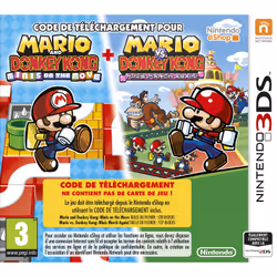 Nintendo Mario vs. Donkey Kong Bundle eShop, Nintendo 3DS, Support physique