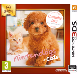 Nintendo Nintendogs + Cats: Caniche Toy, 3DS, Nintendo 3DS, Tout le monde, Support physique