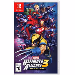 Nintendo MARVEL ULTIMATE ALLIANCE 3: The Black Order, Nintendo Switch, Mode Multiplayer, T (Teen)