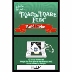 Nintendo Magic Made Fun, DS Anglais Nintendo DS