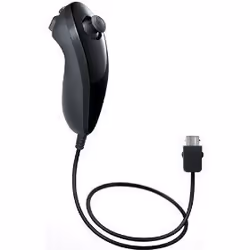 Nintendo Nunchuk, Wii Noir Spéciale Analogique
