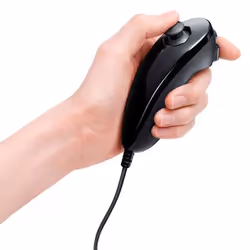 Nintendo Nunchuk, Wii Noir Spéciale Analogique