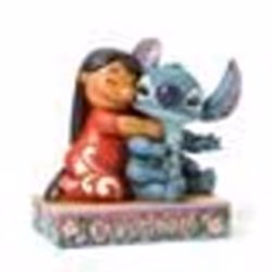 Figurine - DISNEY TRAD - LILO&STITCH CALIN - Licence Officielle Lilo et Stitch - Enesco