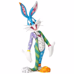 Figurine de collection - Enesco - Bugs Bunny - Résine peinte à la main - Style pop art - 21cm